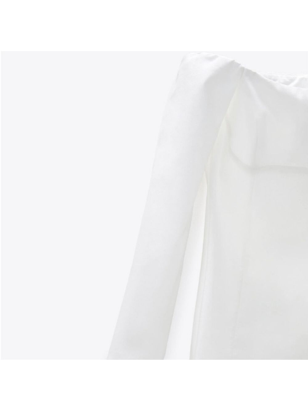 NWT Zara Fitted Off Shoulder Dress, Size XS - Picture 11 of 13